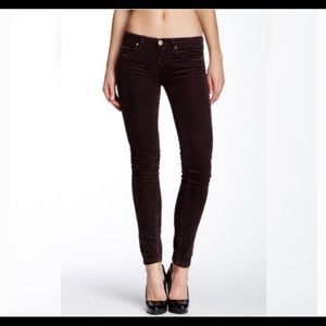 Blank Skinny Leg Corduroy Pants